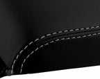 Console Lid Pull Over Cover for Nissan Rogue (2008–2013) Gray Stitch