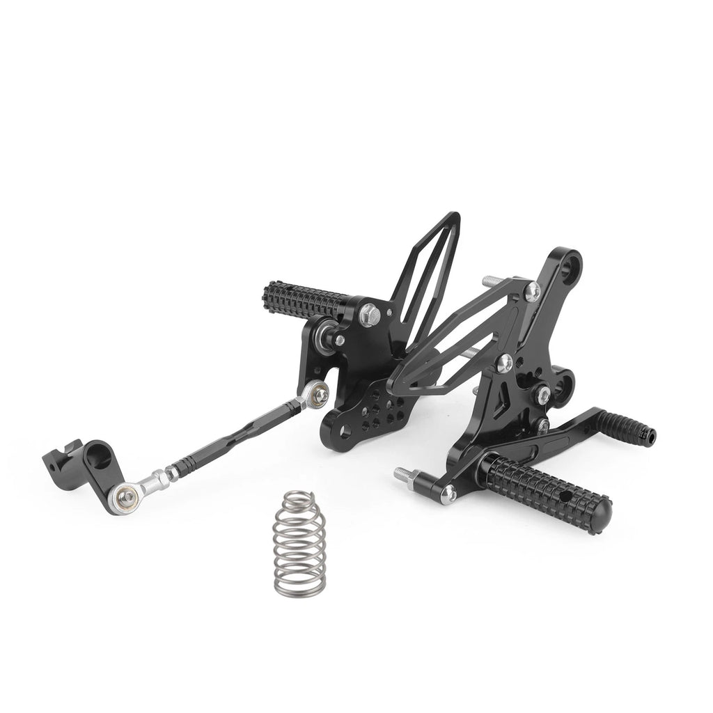 CNC Aluminum Rearsets Footpegs for Kawasaki Z400 / Ninja 400 (2018–2022)