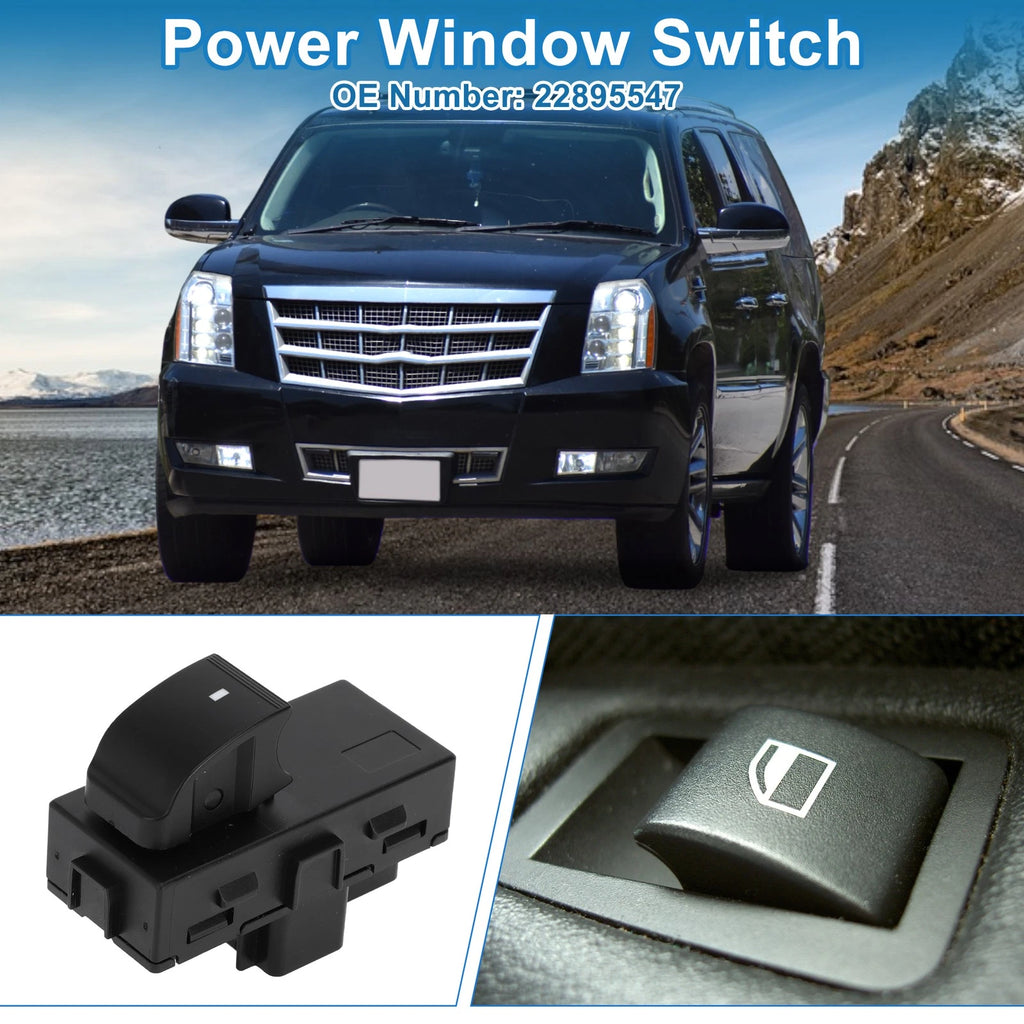 Power Window Switch for Cadillac Escalade ESV EXT (2002–2006) No. 22895547