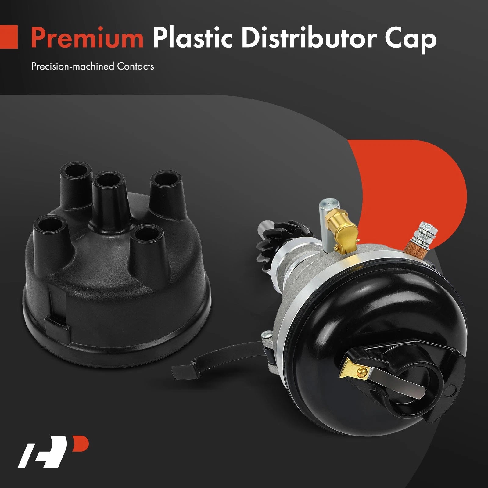 Ignition Distributor with Cap & Rotor for Ford Tractors (500-800)