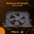 Radiator Cooling Fan for Chevy HHR 2.0L/2.2L/2.4L (2008–2010) 25784660