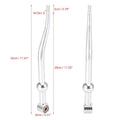 Short Throw Shifter Kit for Honda Civic 1988-2000 - Silver Tone