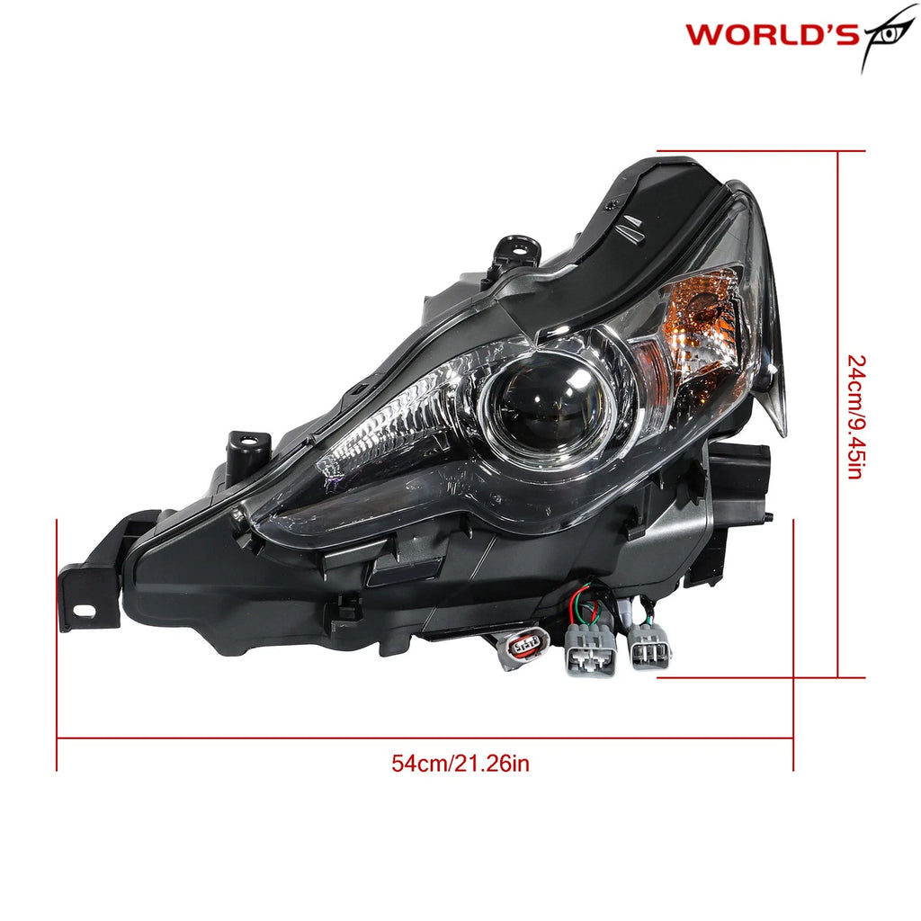 HID Headlight Assembly for Lexus IS (2014–2016) Left Side