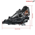HID Headlight Assembly for Lexus IS (2014–2016) Left Side