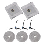 Complete Mop Cloth Dust Bag and Side Brush Kit for ECOVACS DEEBOT MINI (N/A)