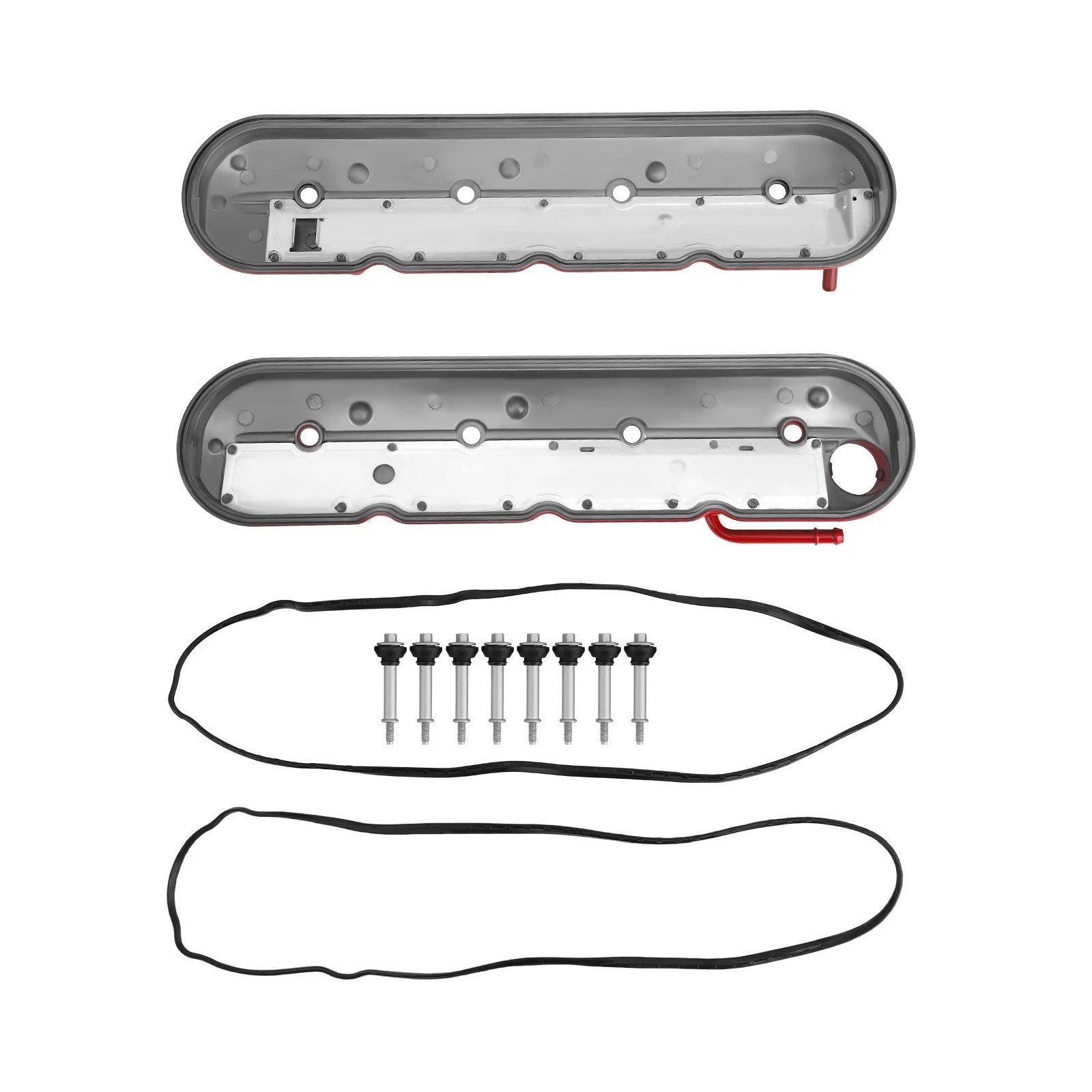 2PCS Valve Cover Set for Chevy Express Suburban GMC Yukon Cadillac (2009–2020) V8