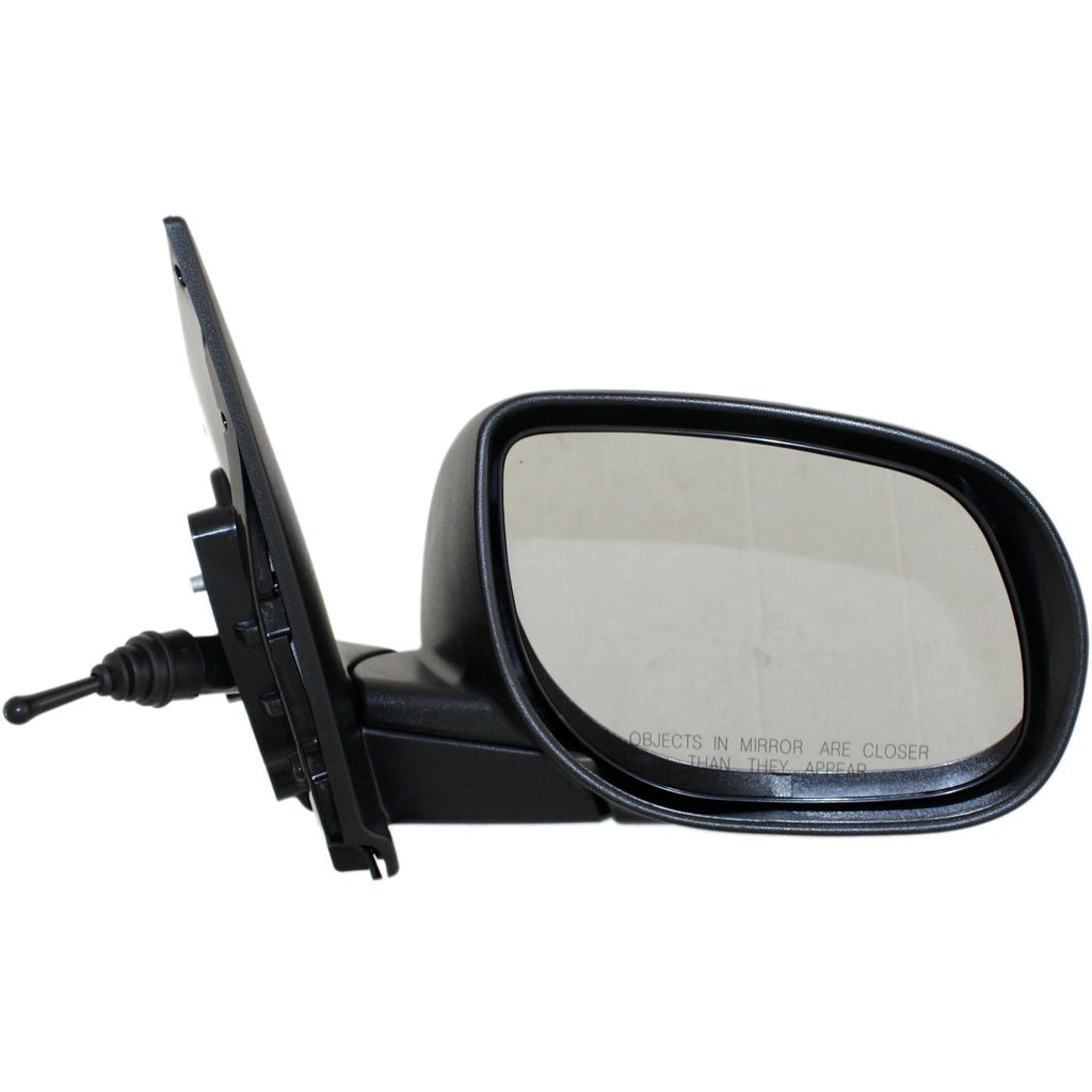 Set of 2 Manual Remote Mirrors for Kia Forte (2010–2013)
