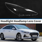 1 Pcs Headlight Lens Cover for Hyundai Sonata (2011–2014) PC Clear