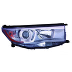 Head Light Assembly Replacement Smoked Passenger Side for Honda Accord (2018–2022)