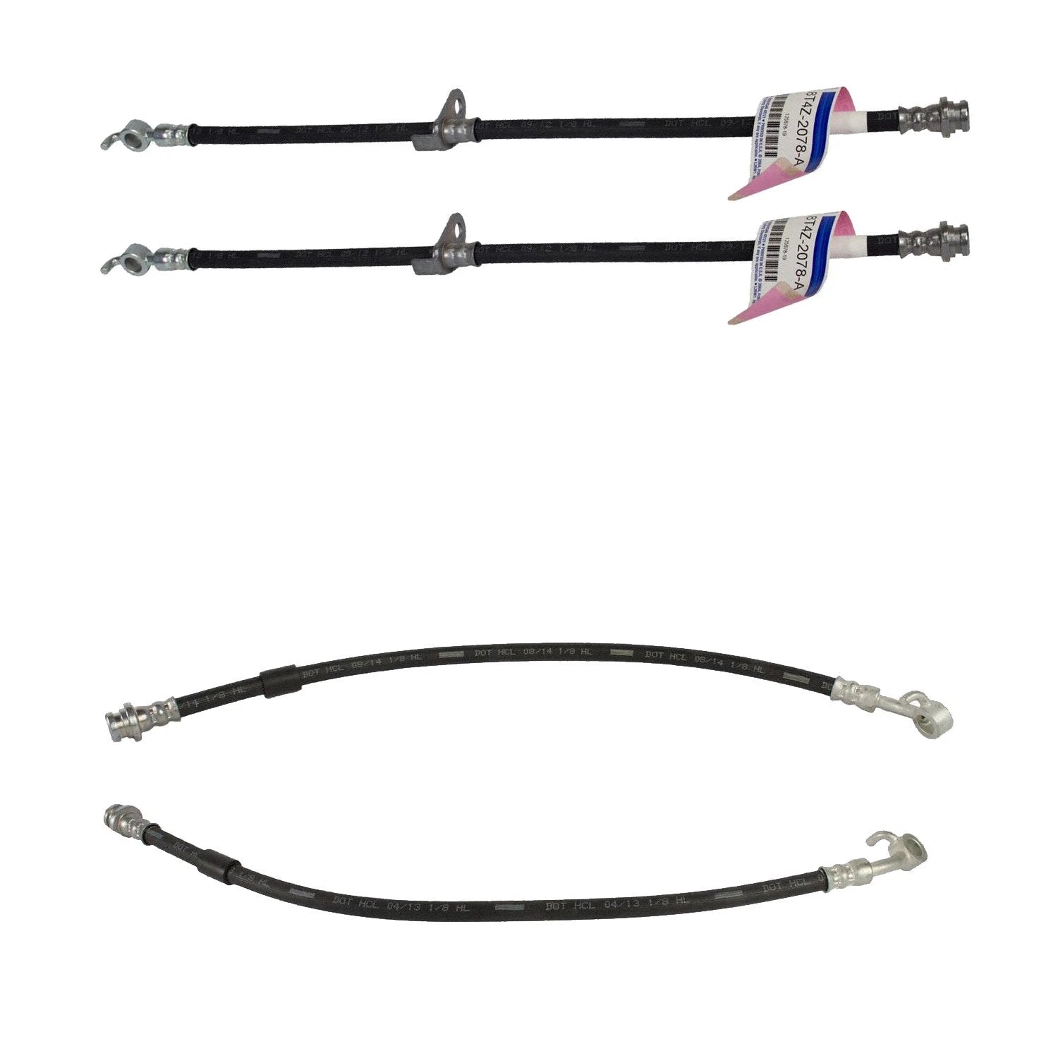 Brake Hydraulic Hose Kit for Ford Edge, Lincoln MKX (2011–2015)