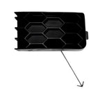Replacement Black Matte Driver Side Bumper Grille Filler Piece