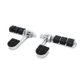 Chrome Anti Vibration Stirrup Heel Foot Rest Pegs for Harley Softail (2000–2023)