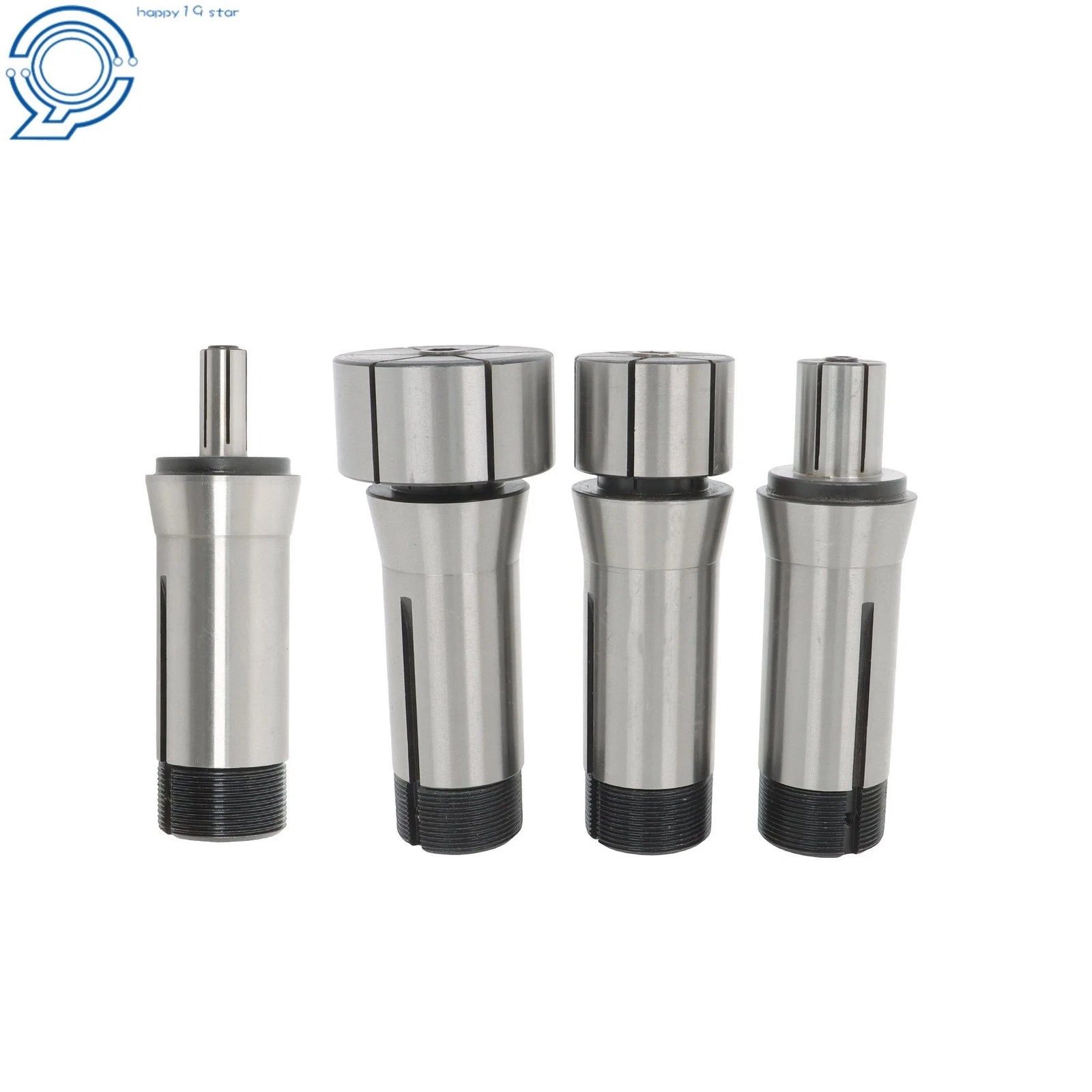 Set of 4 Precision 5C Expanding Collets for Lathe Chuck Tool (1/4-1-15/16)