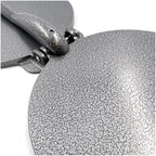 8" Black Aluminum Tortilla Press with 10" Handle