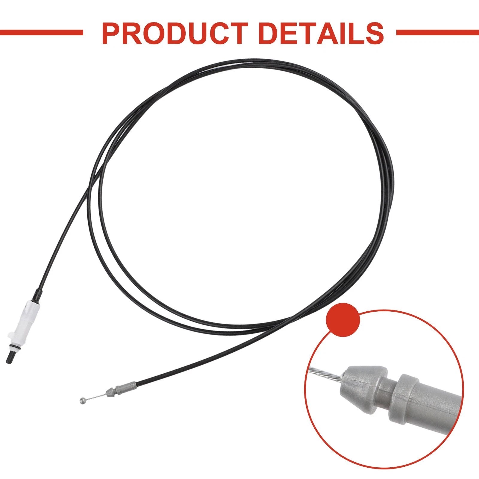 Fuel Lid Lock Control Cable for Toyota Yaris (OEM 7703552250)