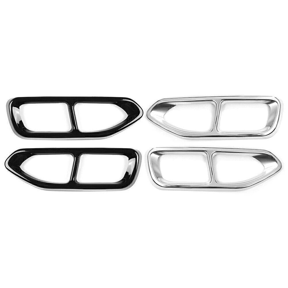 Rear Tail Muffler Exhaust Pipe Cover Trim for BMW 7 Series G11 G12 (2016–2018)