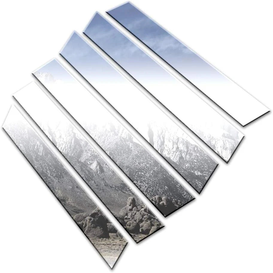 Luxury Chrome Pillar Post Trim Kit for Nissan Pathfinder (2013–2021)