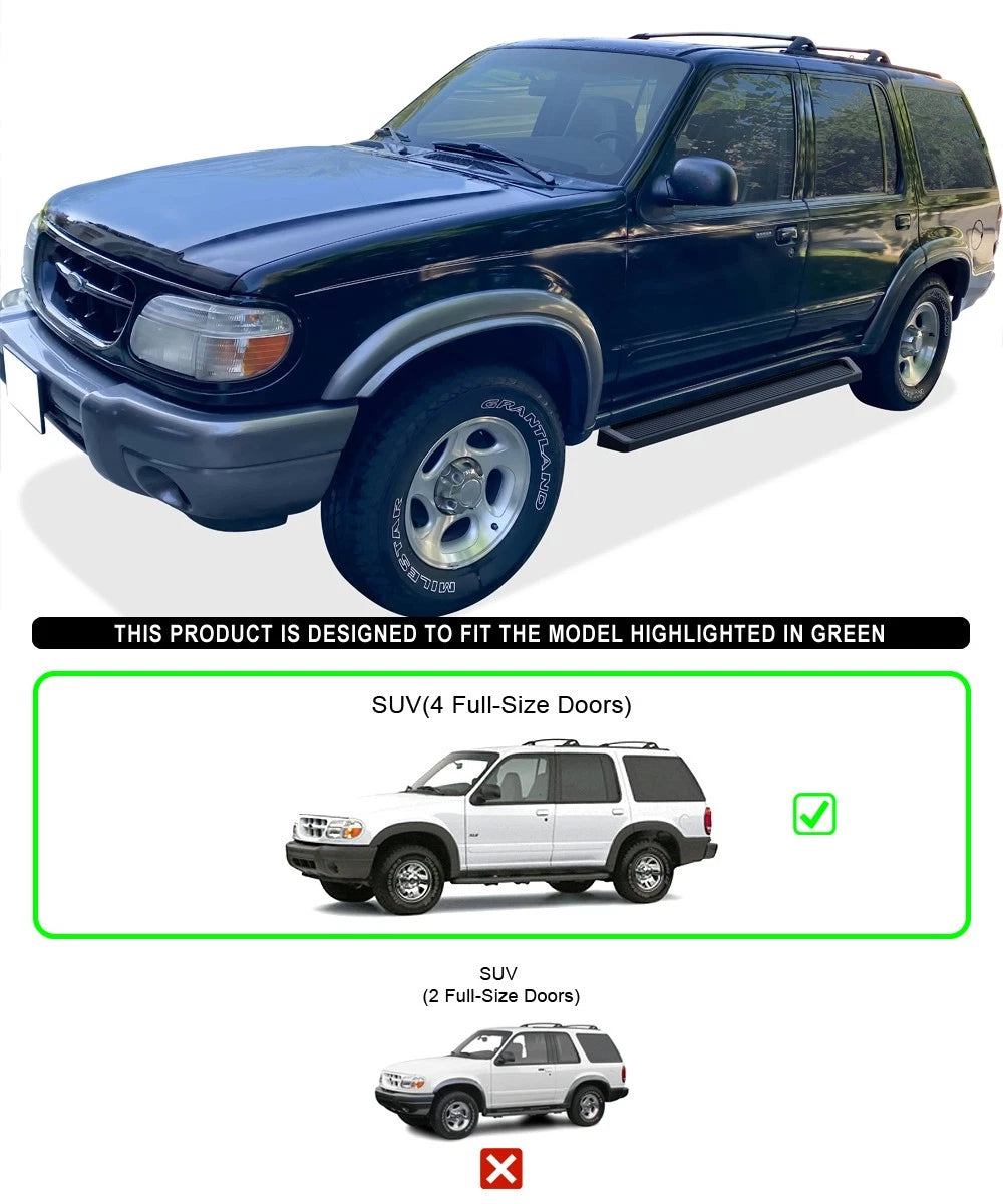 iBoard Running Boards for Ford Explorer 1995-2001