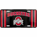 Ohio State Buckeyes Embossed Metal License Plate Tag 6x12