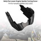 Belly Pan Lower Engine Spoiler Cover for Yamaha XSR900 (2022–2025) Carbon