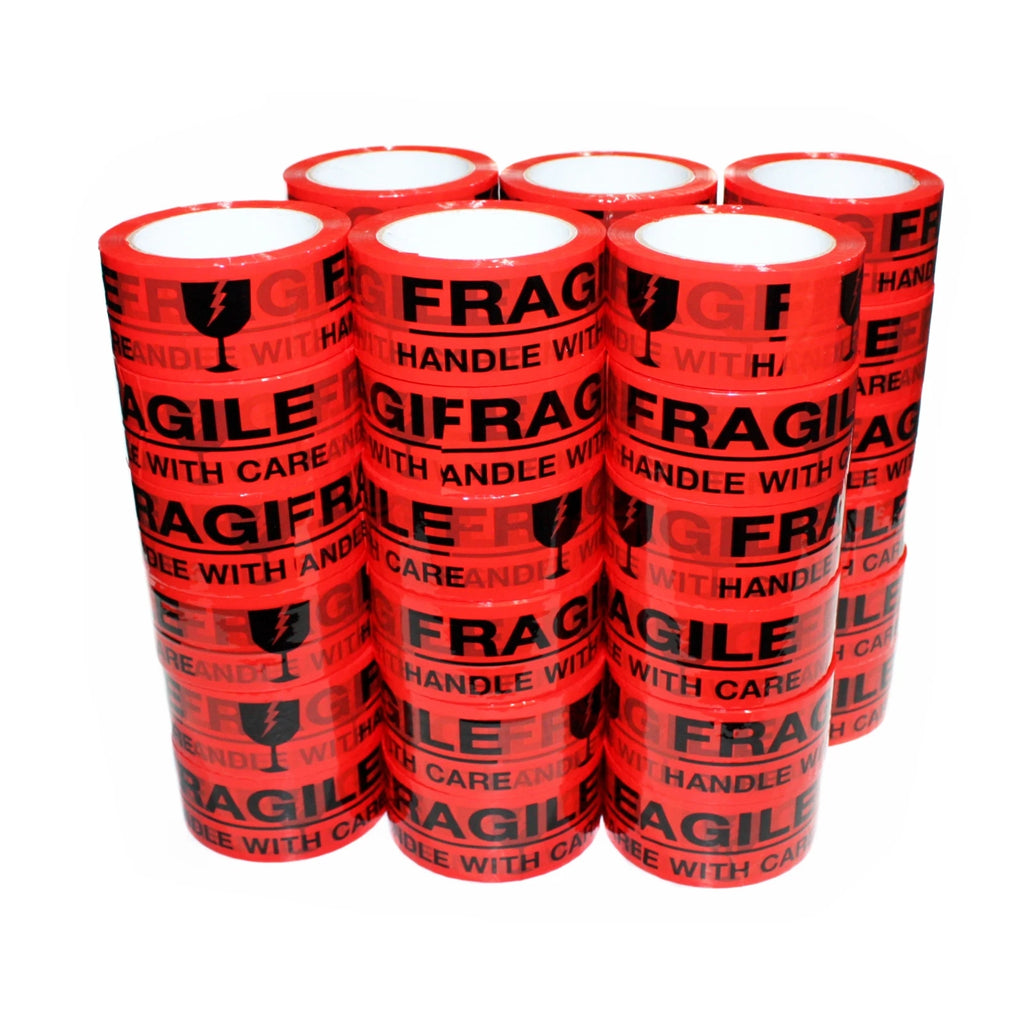 36 x HD Fragile Packing Tape 48mm 75M
