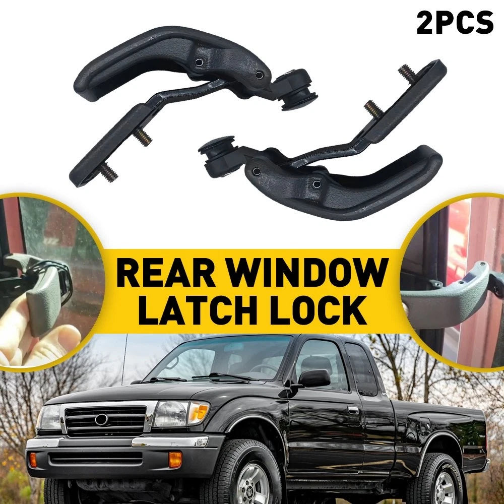 Pair Rear Quarter Window Latch Lock for Toyota Hilux Tacoma T100 (1989–2000)