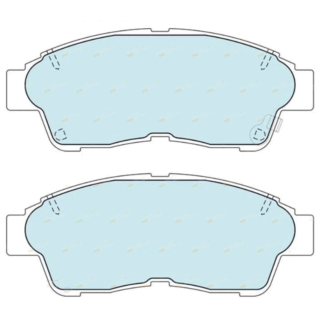 1 x GCT Disc Brake Pad Set for Toyota Corona ST190 (1992–1995)
