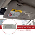 Left Sun Visor for BMW F10 F18 (2011–2016) with Mirror No. 51167248855