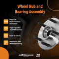 Front LH RH Wheel Bearing Hub for Ram 1500 (2012–2018) 515151 4779829AD 5154171AA