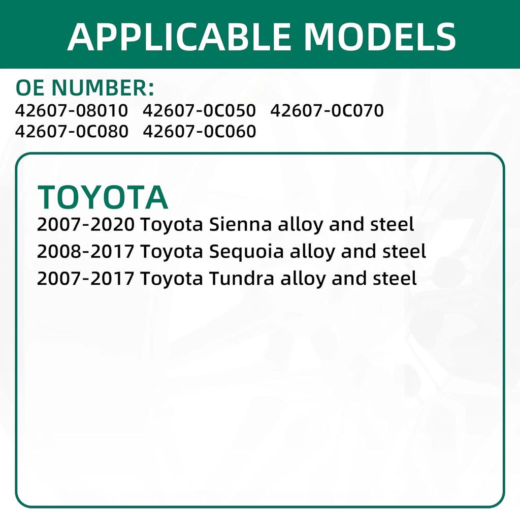 TPMS Tire Pressure Sensor for Toyota Sequoia Tundra (2018-2022)
