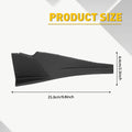 Set of 1 Windshield Wiper Cowl Extension Trim for Nissan Pathfinder (2013–2020)