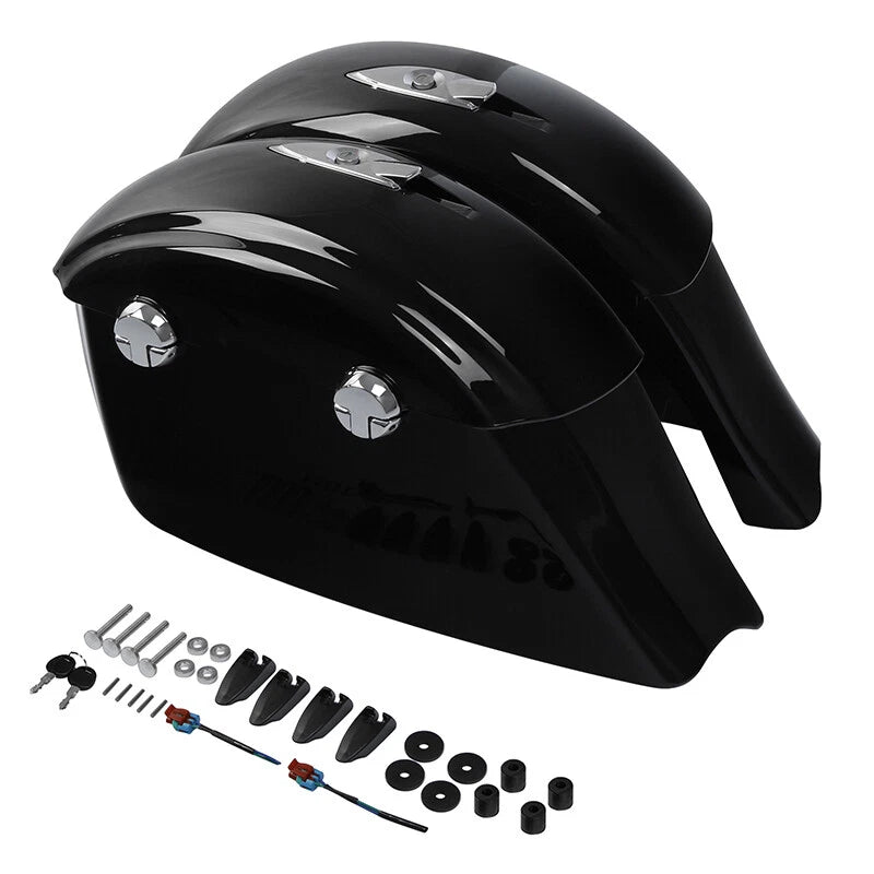 Electronic Latch Saddlebags for Indian Chieftain Chief Roadmaster (2014–2020)