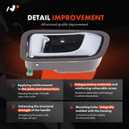 2X Rear Interior Door Handle for Honda Pilot (2003-2008)