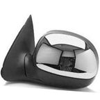 Replacement Chrome Driver Side Manual Door Mirror for Honda Civic (2012–2015)