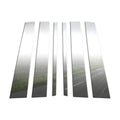 Diamond Grade 6pc Stainless Steel Pillar Post Covers for 2017-24 Honda Ridgelin