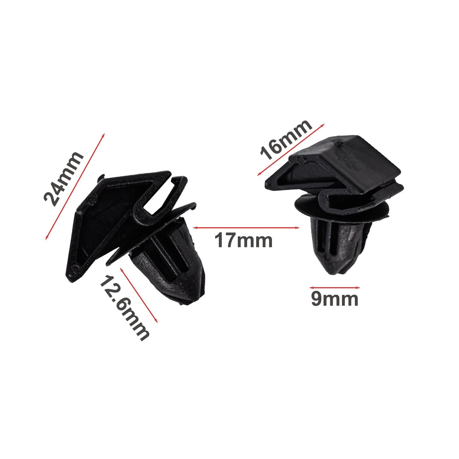 Set of 15 Retainer Trim Clips for Ford Focus (W790225S900)
