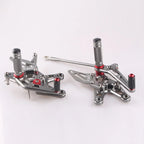 Rearset Footpegs Pedals Brackets for Kawasaki ZX10R (2006-2007)
