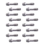 Set of 16 ARP L19 Alloy Steel Rod Bolts 3/8" 12-Point 260000psi