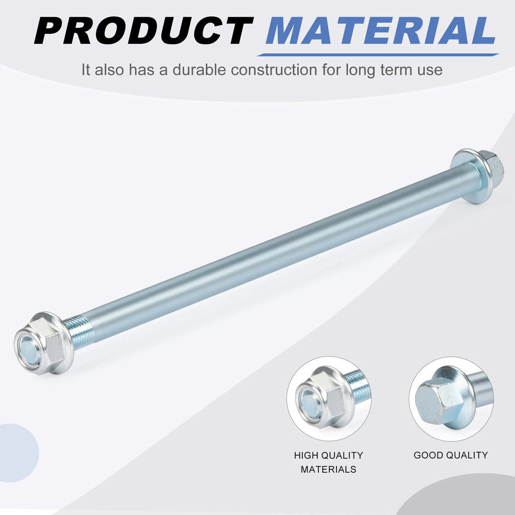 Rear Axle Bolt with Nut for Honda XR 80R 100R (1985–2003) & CRF 80F 100F (2004–2013)