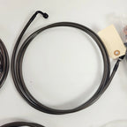 LA Choppers Midnight Cable Kit for Harley Touring (2014–2015) - 12-14" Ape Hanger