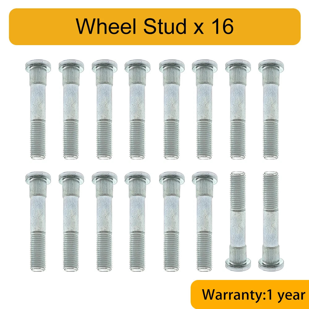 16PCS Wheel Studs for Polaris Scrambler XP 1000, Scrambler 850 /XP 850