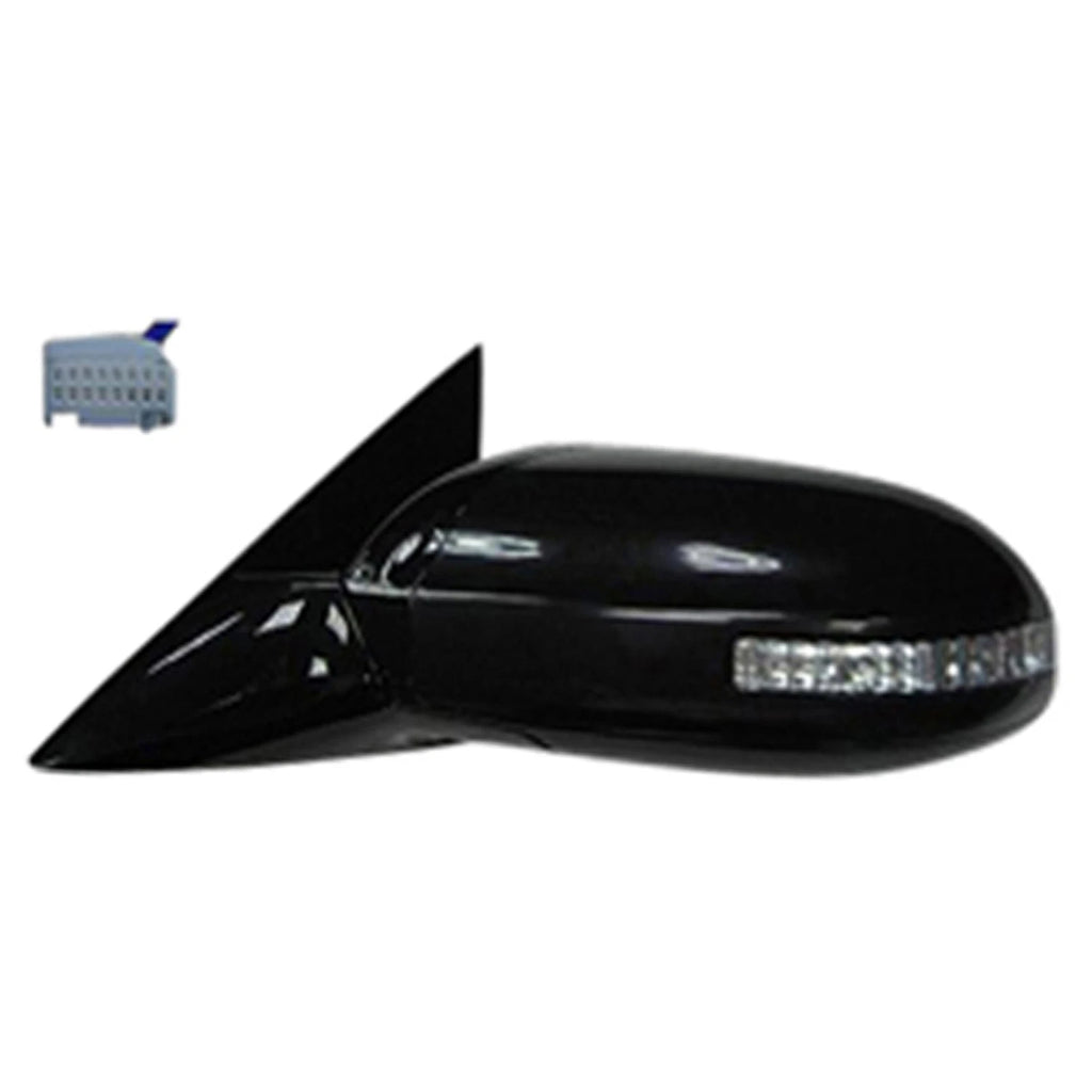 Driver Side Power Door Mirror with Memory and Turn Signal for 2008–2012