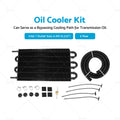 6 Row 6AN Engine Transmission Oil Cooler for Holden Gemini (1975–1985)