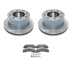 DuraGo Rear Rotors & Metallic Disc Brake Pads Kit for Sierra 3500 HD (2007–2019)