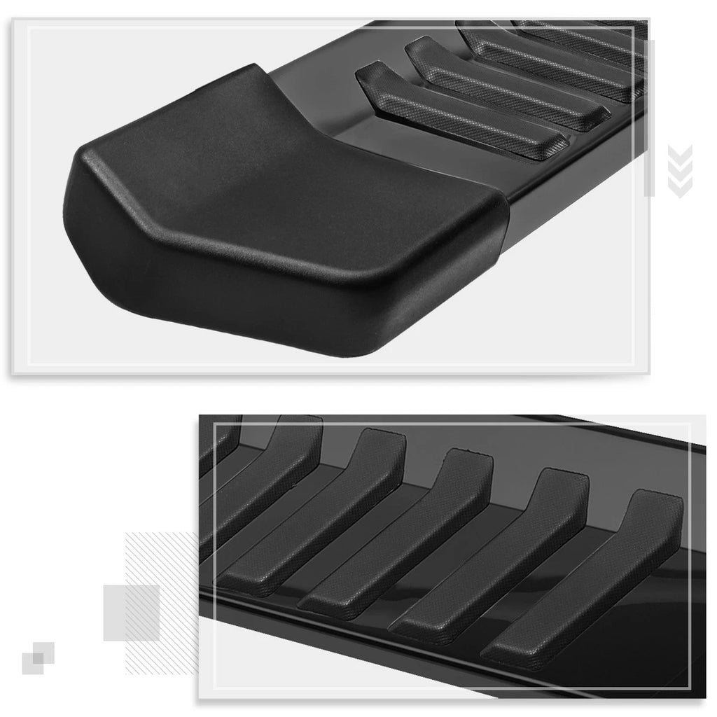 Set of 2 Nerf Bars for Ford F150 Super Cab (2004–2014) Black Running Board