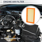 Car Engine Air Filter No. 16546ED500 for Nissan Cube L4 1.8L (2009–2014)