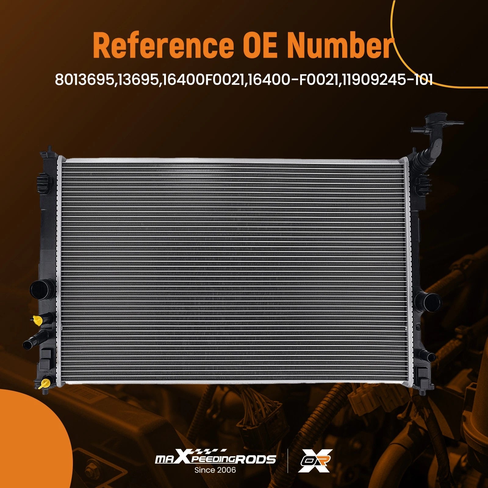 Radiator for Toyota Camry/Avalon Hybrid 2018-2022 for Lexus ES300h 2019-2022