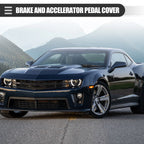 Set of 2 Brake Accelerator Pedal Covers for Chevrolet Camaro 