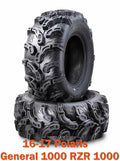 Set of 2 Front Tires 27x9-12 for Polaris General 1000 RZR 1000 (2016–2017)