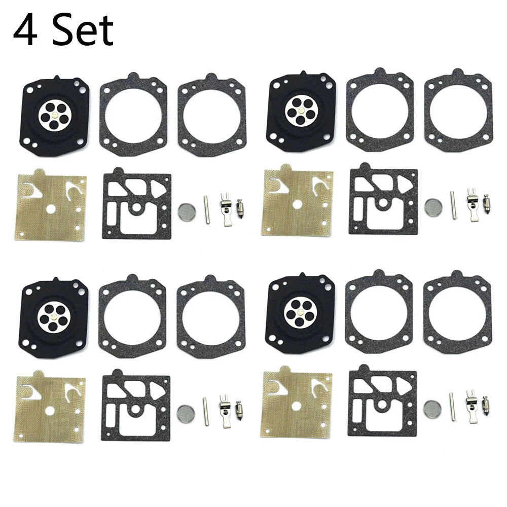 Set of 4 Chainsaw Carburetor Repair Kits for Stihl MS441 MS441C-M (Walbro K20-HD)